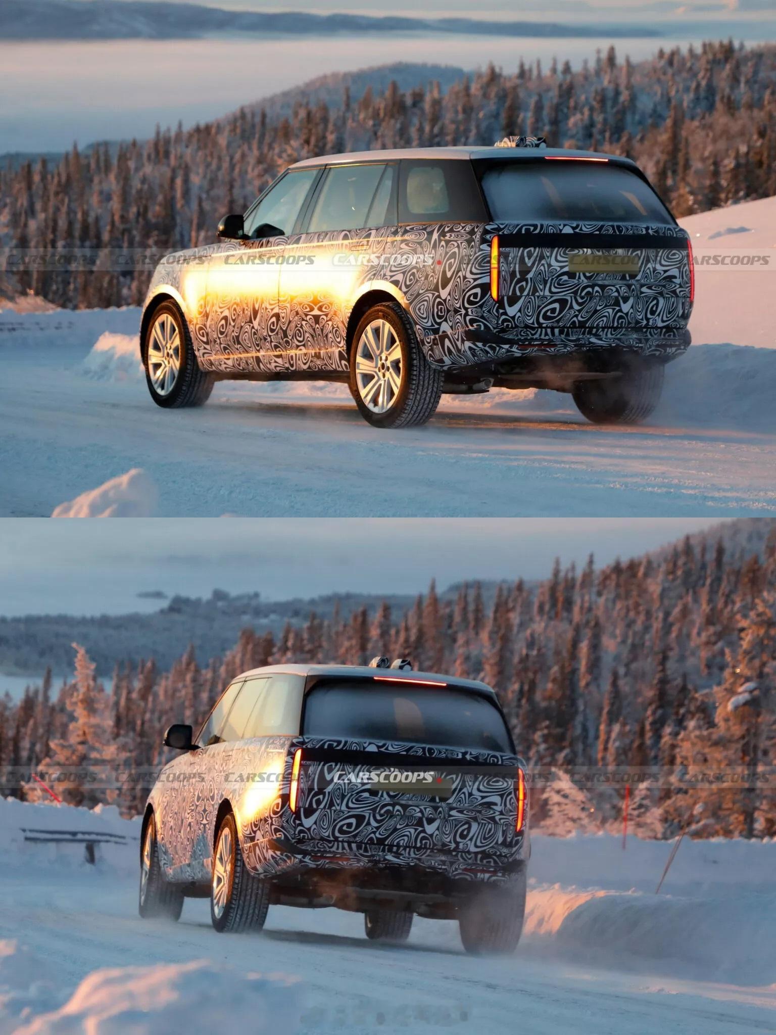 大揽胜也要中期改款了从伪装的程度来看，改款重点在车头，进气格栅、前大灯和下方进气