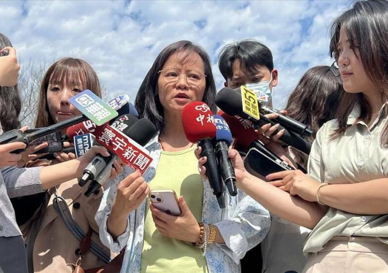 主张零军购！区桂芝：台湾人承认是中国人就会和平台“立法院”昨（8日）在蓝白立委