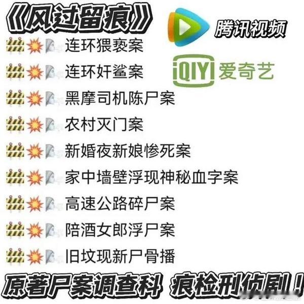 龚俊第一部现代刑侦剧，根据《尸案调查科》改编的《风过留痕》定档，鹅桃双平台，大家