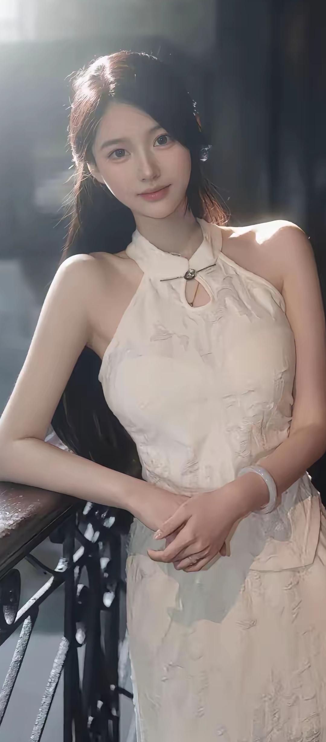 轻纱拂面，风华绝代。