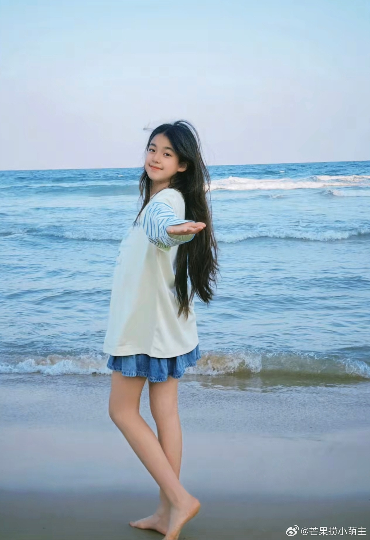 小泡芙颜值小泡芙好漂亮刘畊宏女儿小泡芙近照，甜系萌妹好漂亮，有在好好长大啊！