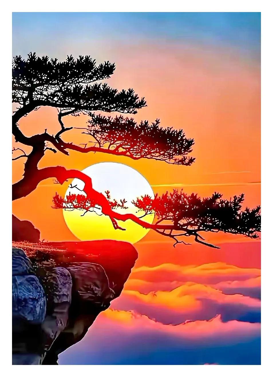 日出景点描写：作者：月满西楼艳文，日出东海，霞光万道，天地间一片辉煌。迎