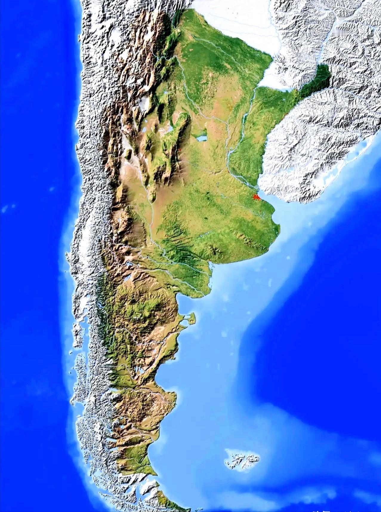 阿根廷什么都不缺，就缺人。这么大的地方，面积相当于新疆+西藏，才4500万人