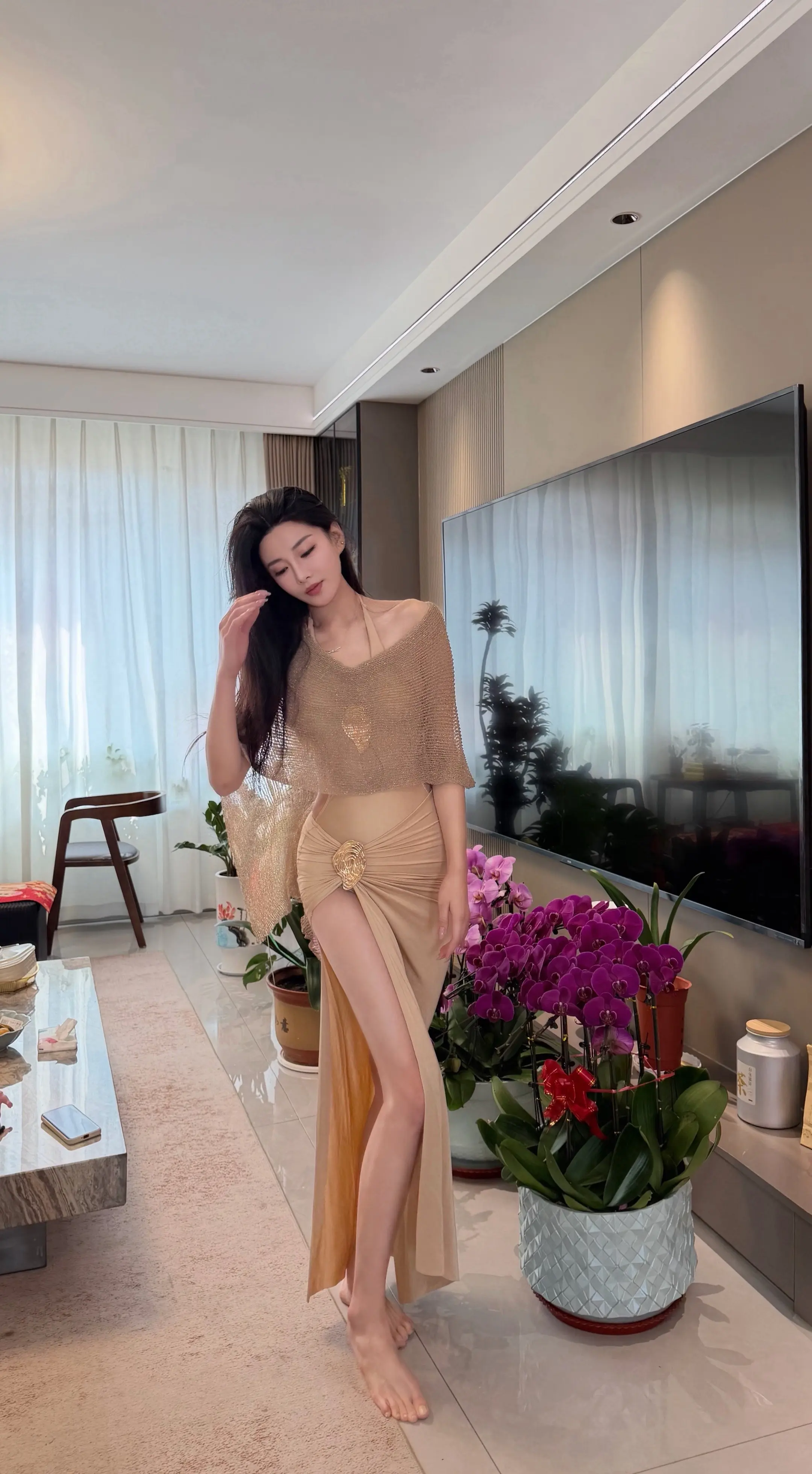 见一面吧，我穿裙子你带花。