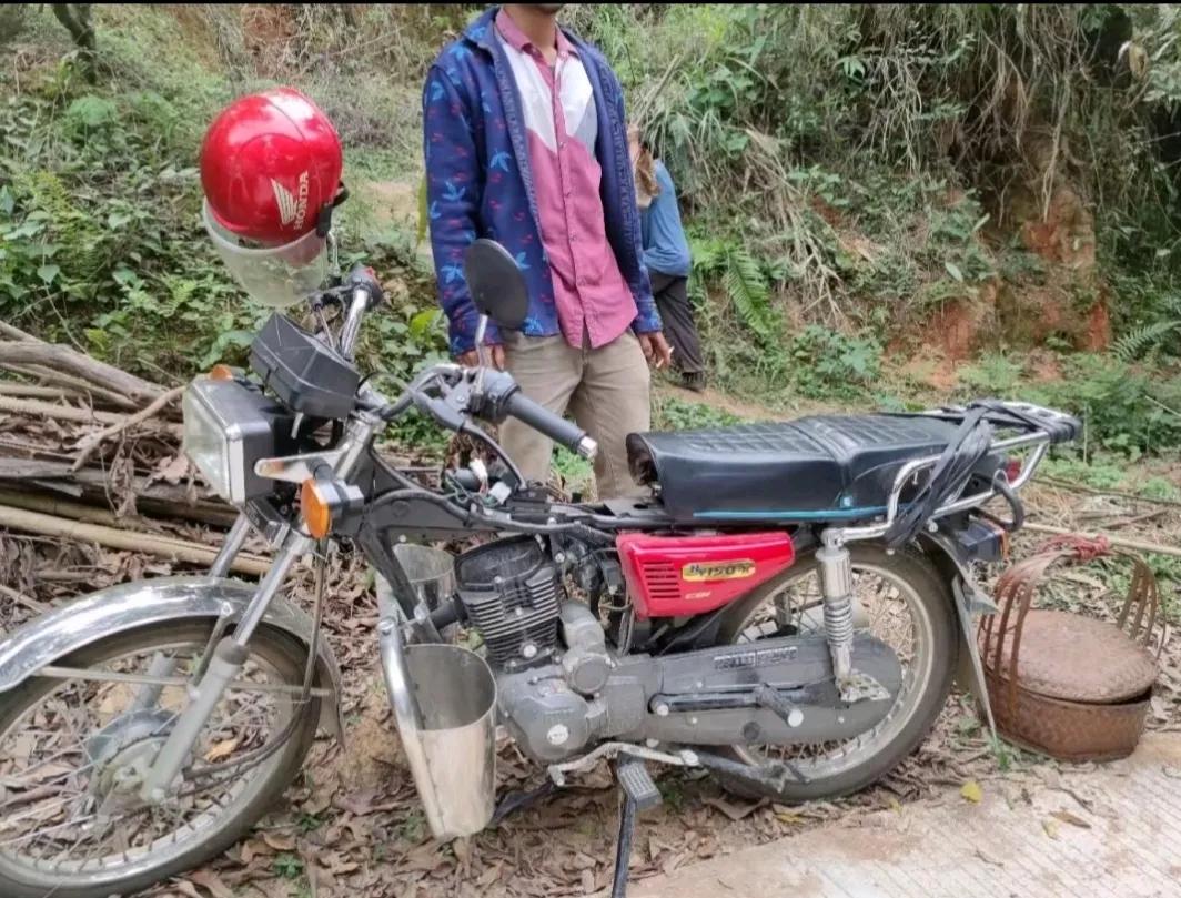 清明拜山趣事，太公今天的鸡有点沙子没事吧！南方清明拜山