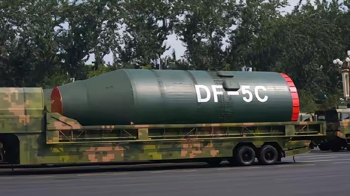 DF-5C劝告全球，别惹我，我不忍心去你那儿啊！去了你受不了，所以别惹我。我劝你