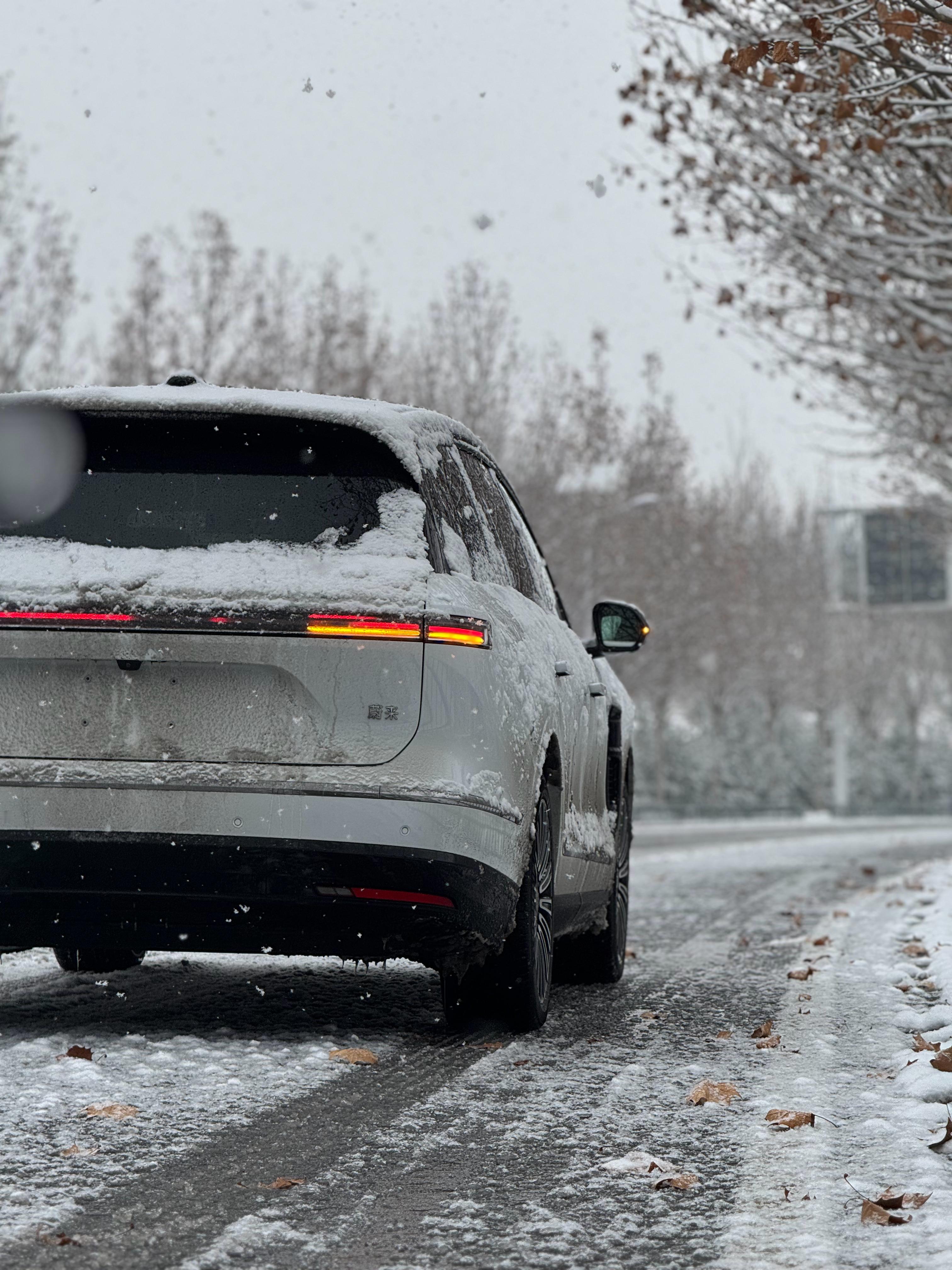 今年亲眼见到的第一场雪下在了淄博