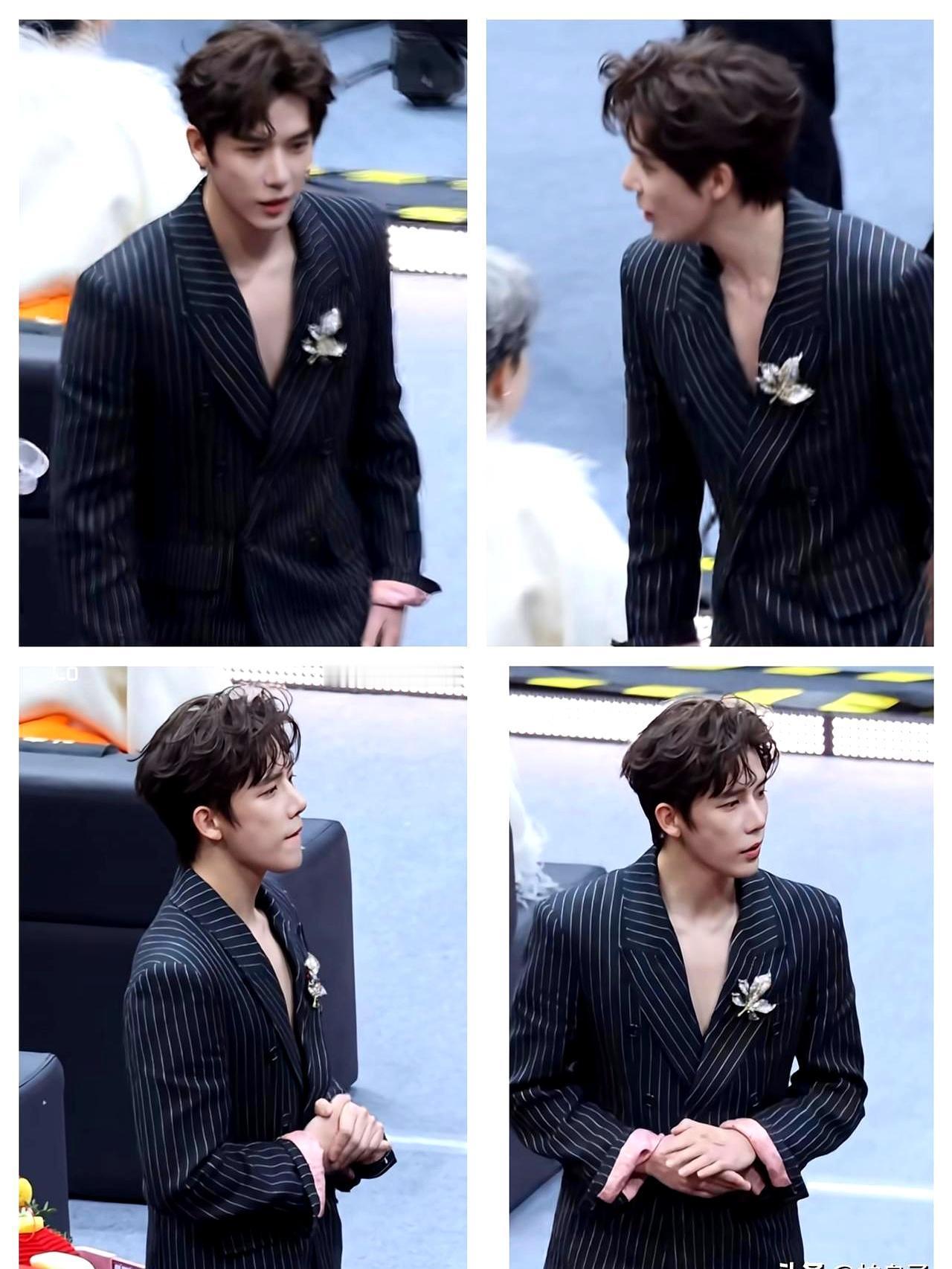 别再吹硬汉了，王安宇连个座位都找不到。聚光灯打下来，几百个镜头对着你扫。你