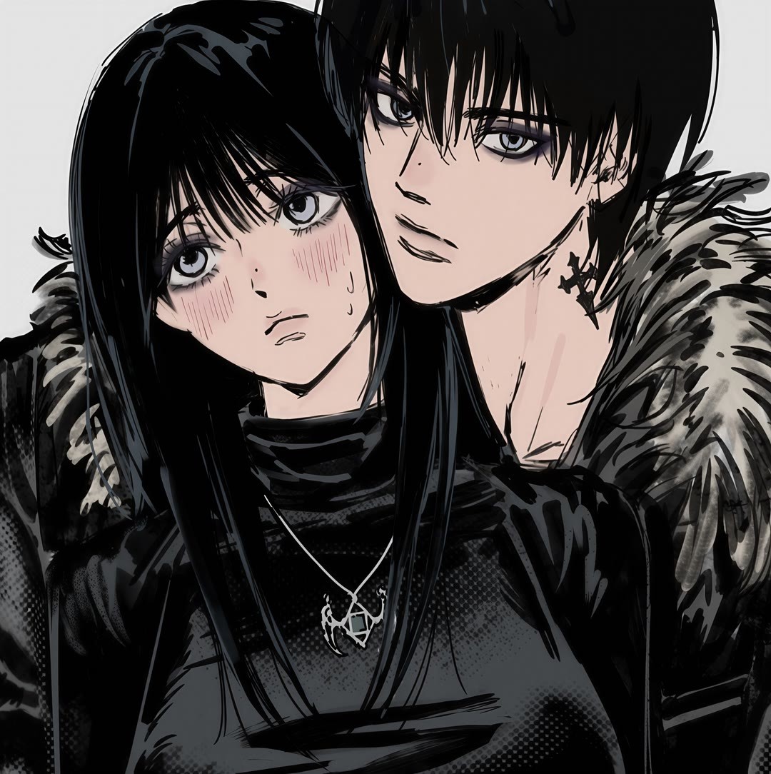 情侣头像动漫情头动漫头像动漫情侣头像把我想的太复杂说明你也不简单