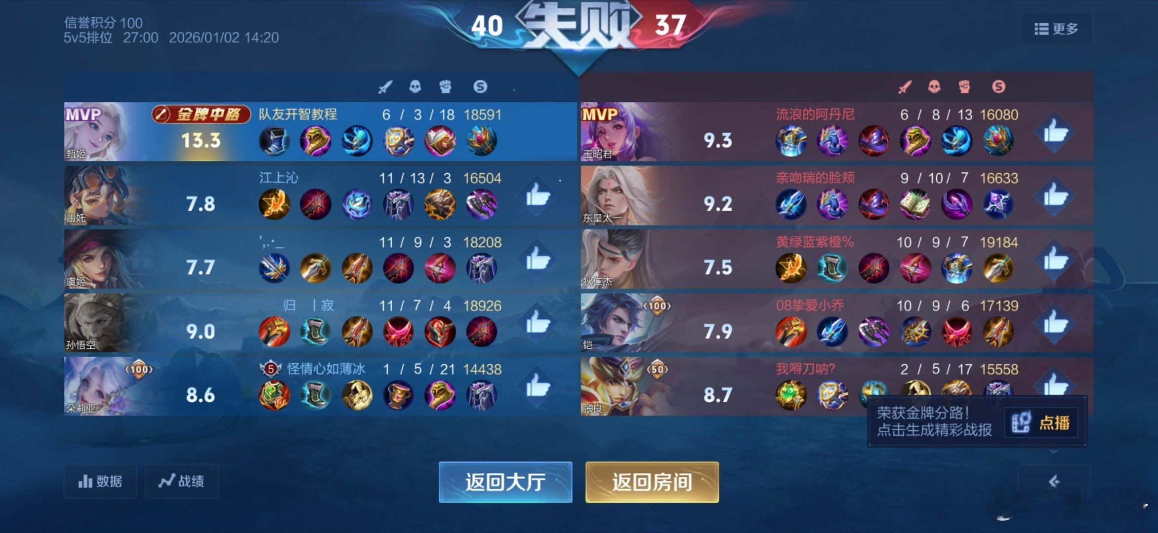 王者荣耀你出来我们聊聊