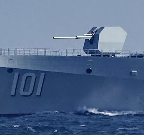 6月17日，据央视军事网站报道，近日，北海舰队055新型导弹驱逐舰”101”号南