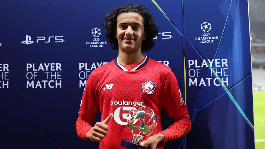 记者: 巴黎否认签17岁天才中场布阿迪, 里尔收到1亿报价才卖