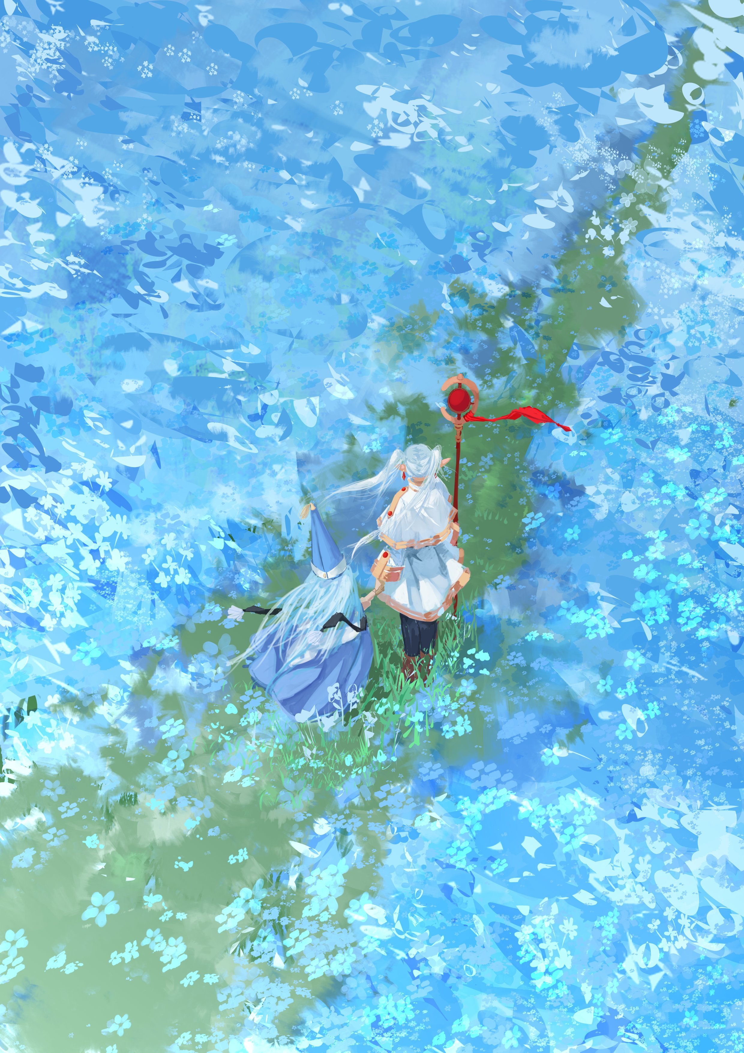 葬送的芙莉莲x尖帽子的魔法工坊画师：jolseon