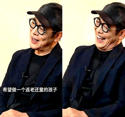 没想到，李连杰再也不是原来的李连杰了有回看他访谈正喝水呢，突然对着镜头就