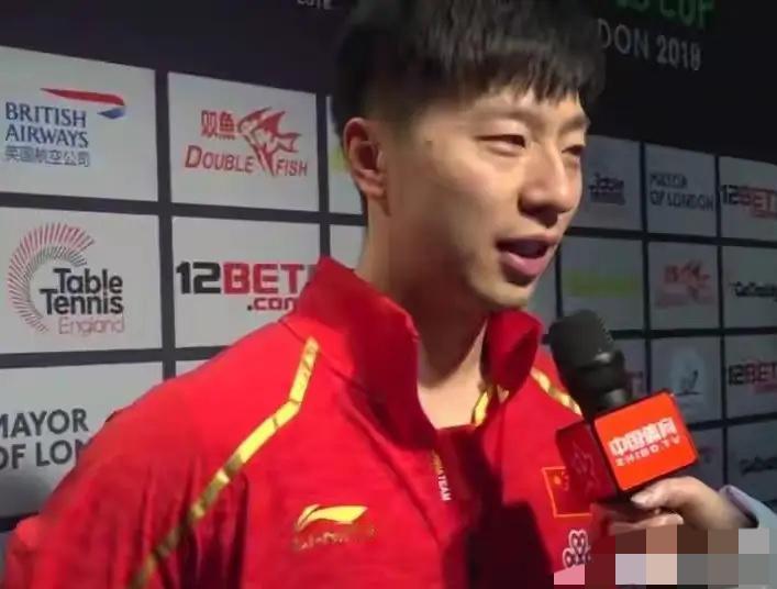 伦敦百年世乒赛前，乒协副主席马龙在接受采访时说道：这次伦敦世乒赛对国乒男队是一个
