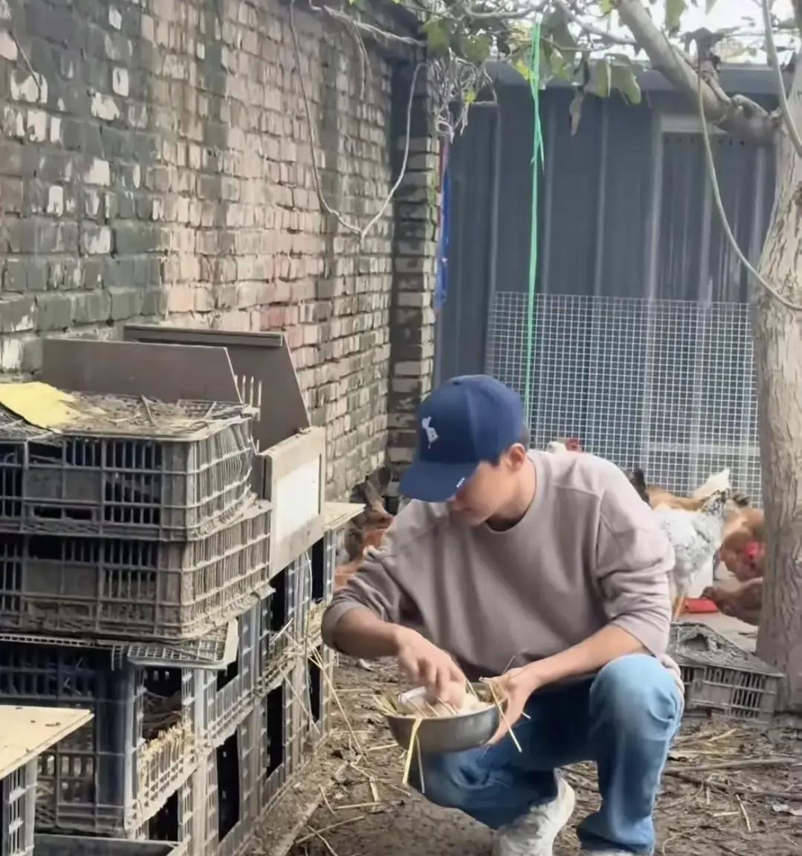 于朦胧去世后，马天宇选择了退隐，远离娱乐圈的纷扰，回归田园养鸡种菜，令人佩服。