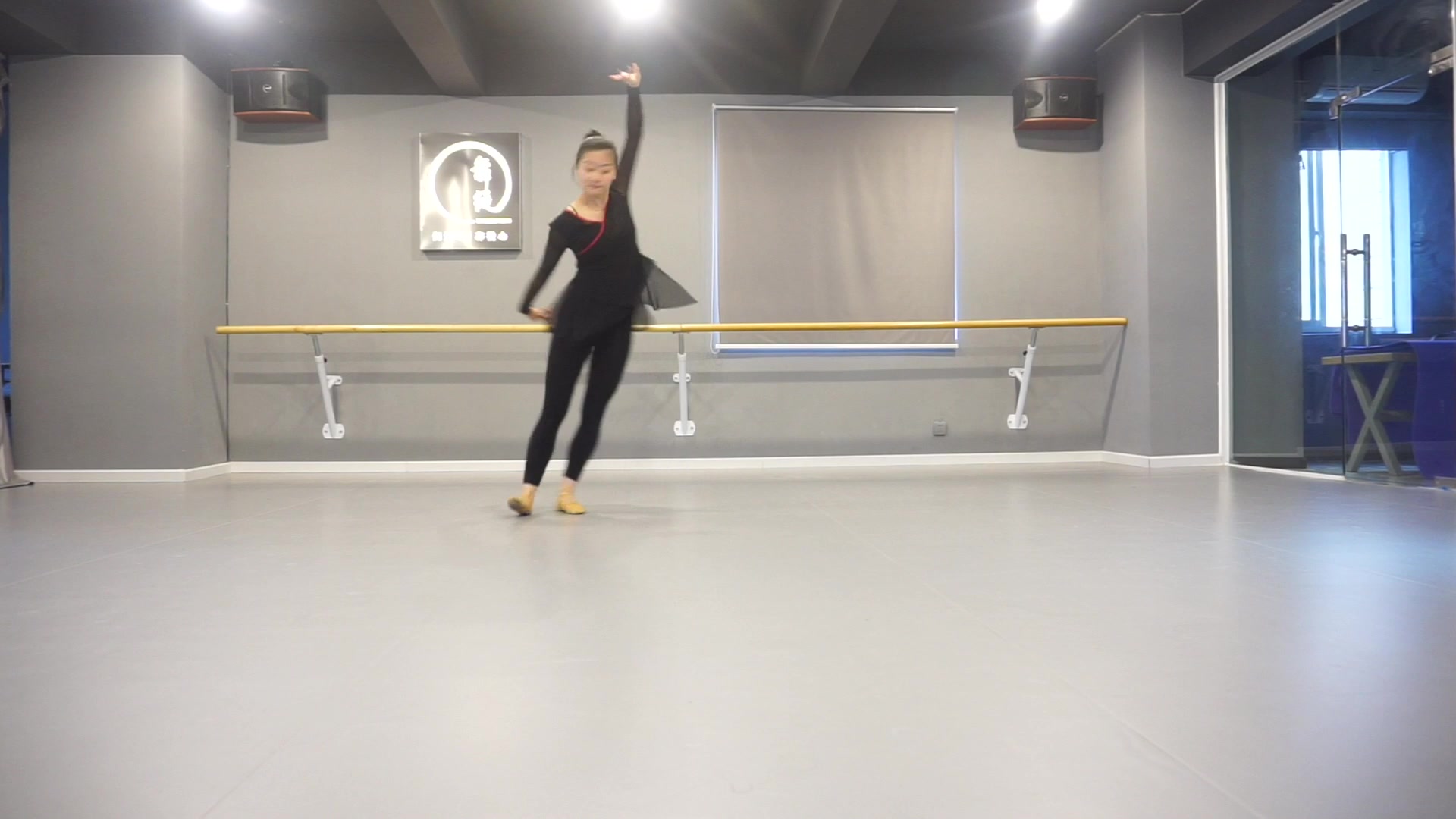 古典舞身韵课训练组合16(流畅)_土豆视频