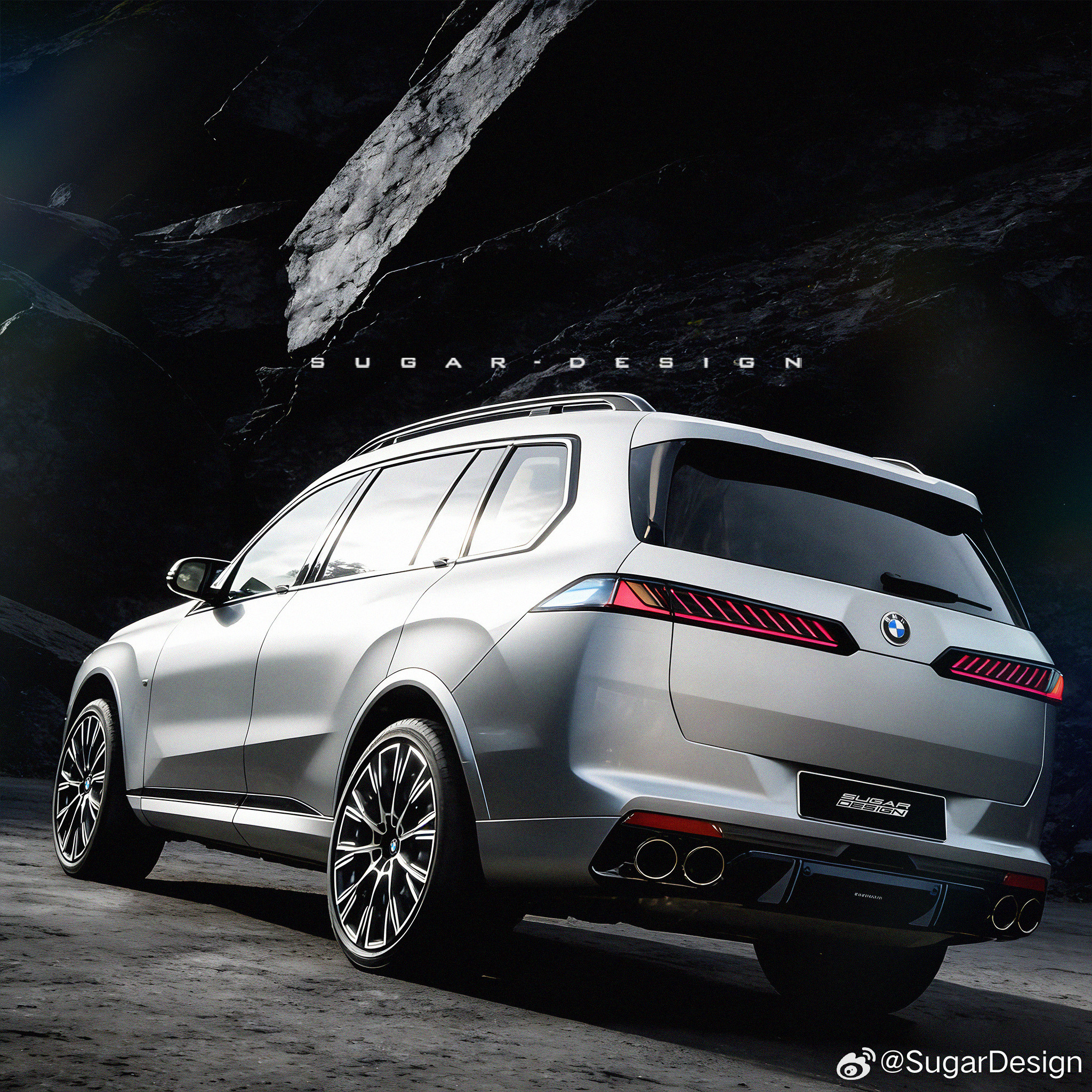 新车前沿预览我与汽车的日常旗舰再登峰造极！全新宝马X7新车预览！新一代中改7系