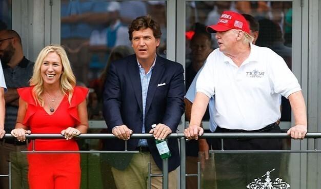 川普和共和党众议员玛乔丽·泰勒·格林公开决裂。称自己撤回对乔治亚州女议员格林