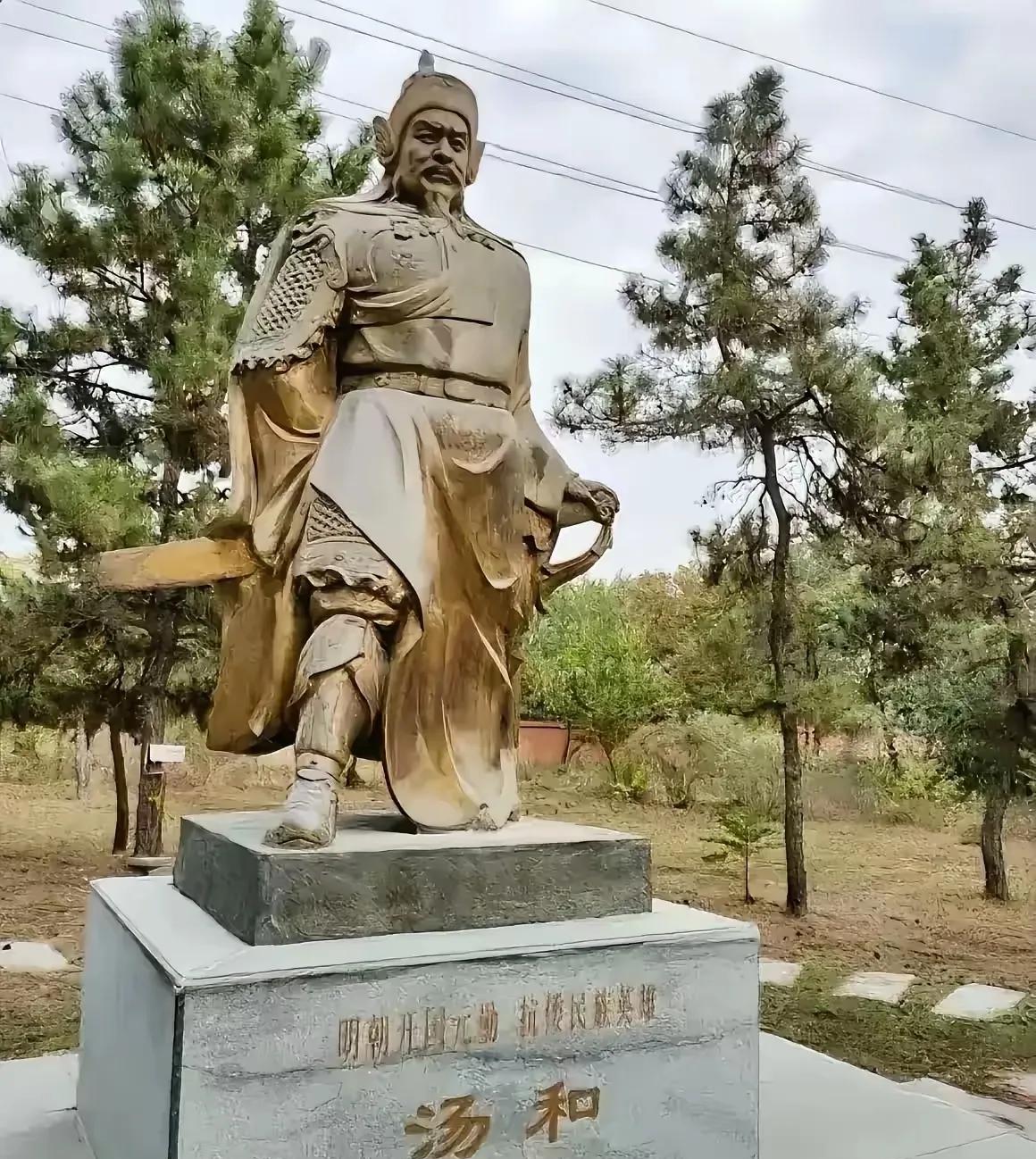 1395年，68岁的朱元璋去看望70岁老友汤和，朱元璋一进门，只见汤和已中风，无