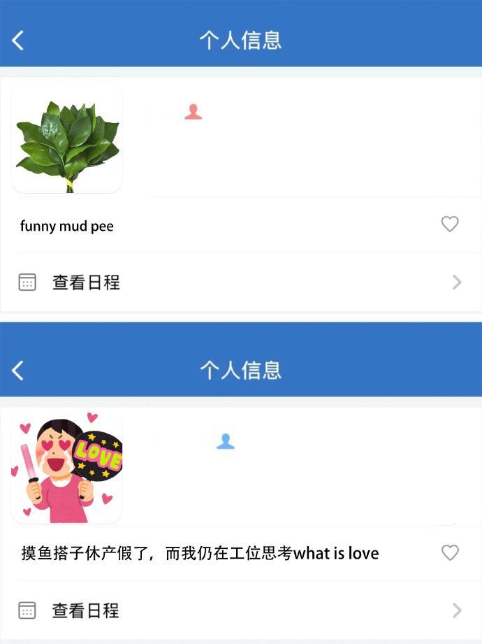 同事们的个签真的很超前