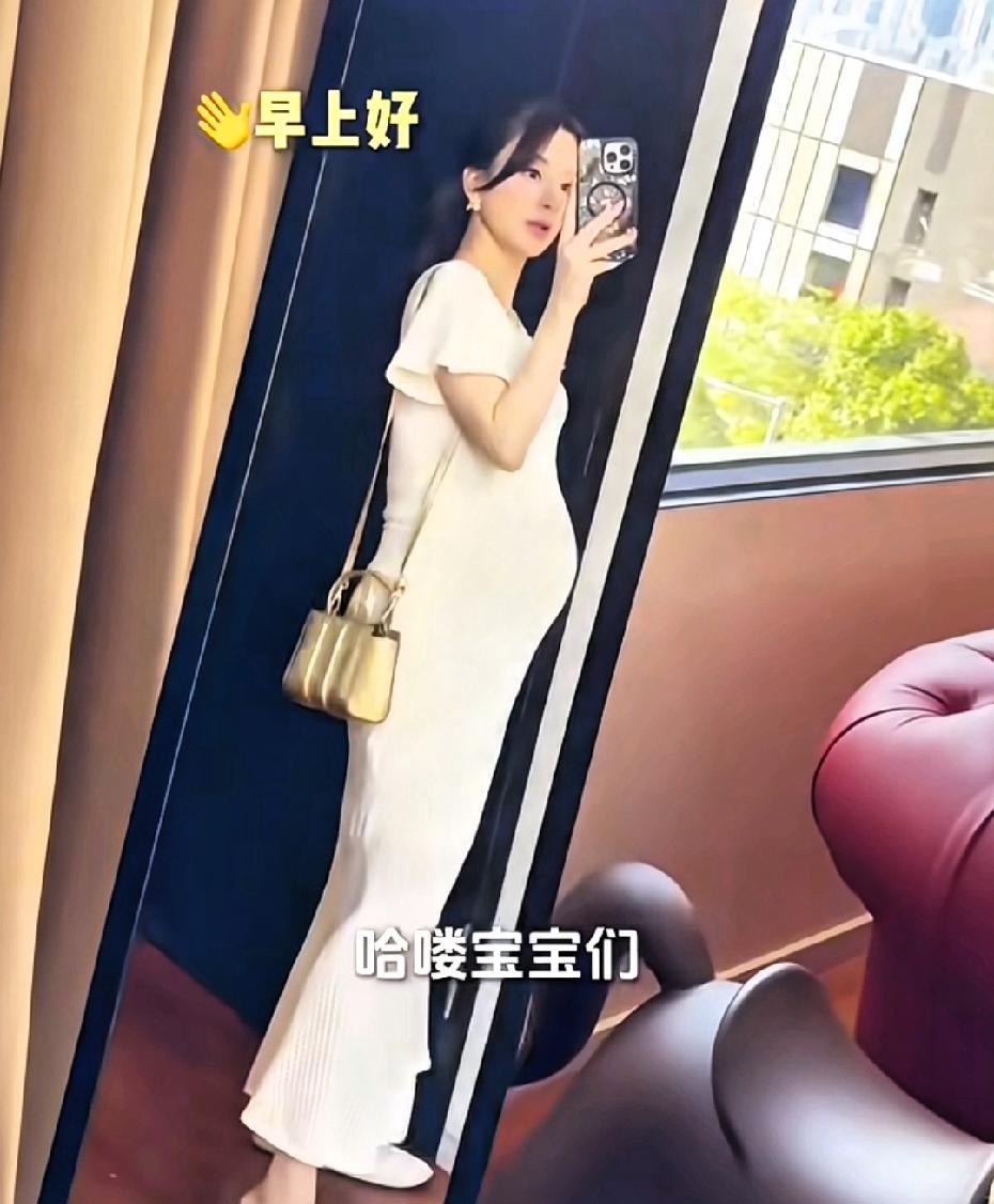 方媛晒出待产前的日常，这状态够好的，感觉她很水灵！真的很有少女感，其实她在怀前两