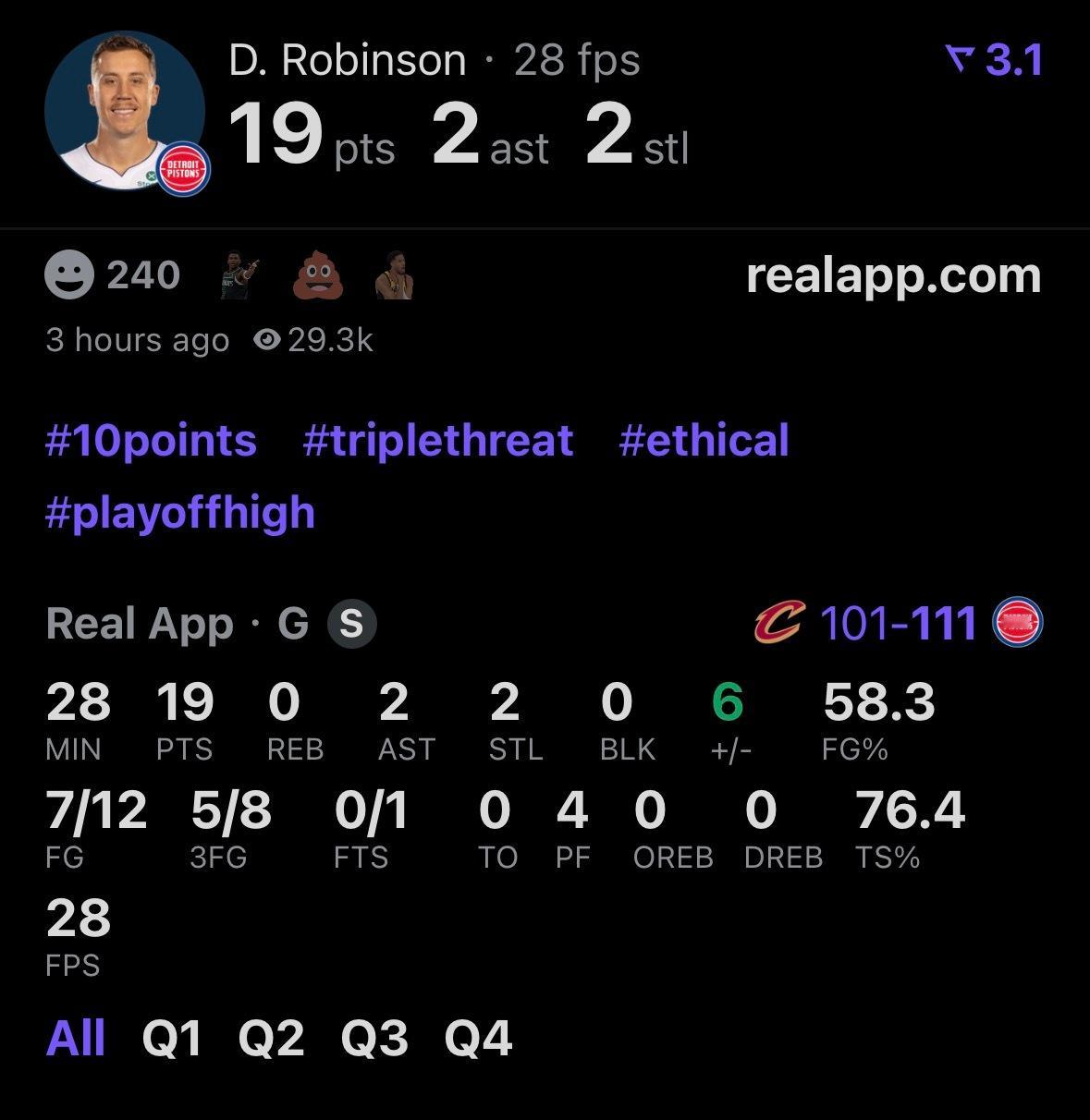 他就是个神经刀今天三分8-5