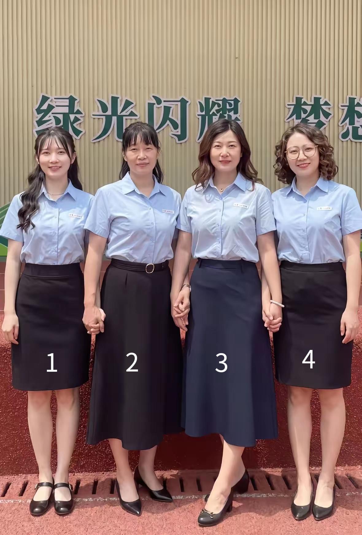 不用问，大多数男性一定都会都喜欢4号做媳妇，她沉稳大气，发型也好看，给人一种亲和