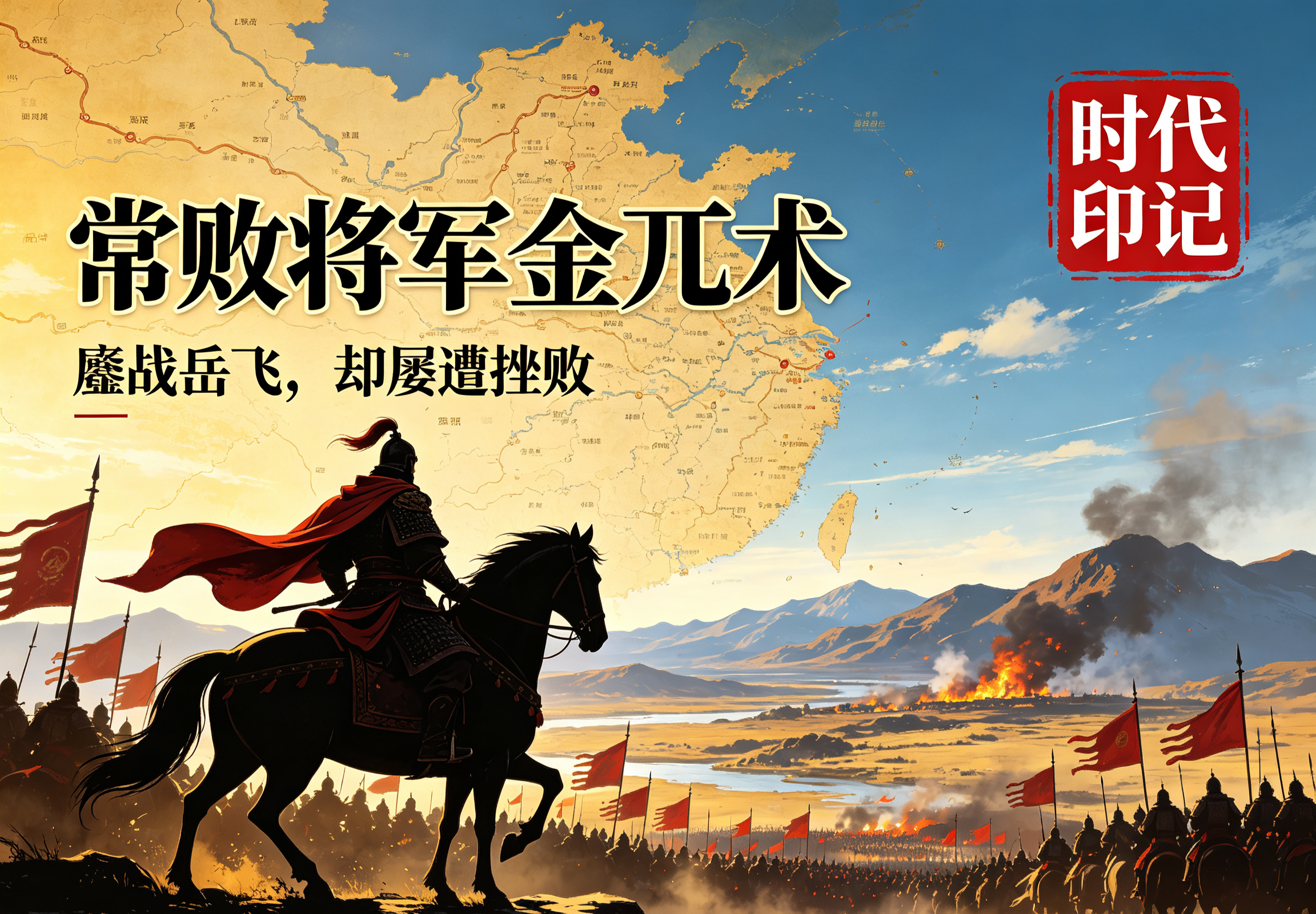 评书里威风赫赫的金兀术，为什么不少网友调侃他是金国的常败将军🤔？说起完颜宗弼，大家第一印象，就是岳