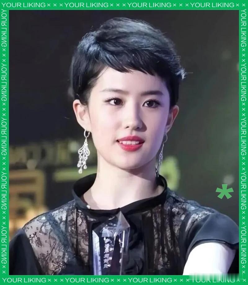 你认为刘亦菲，长发好看，还是短发好看？看看你的眼光！