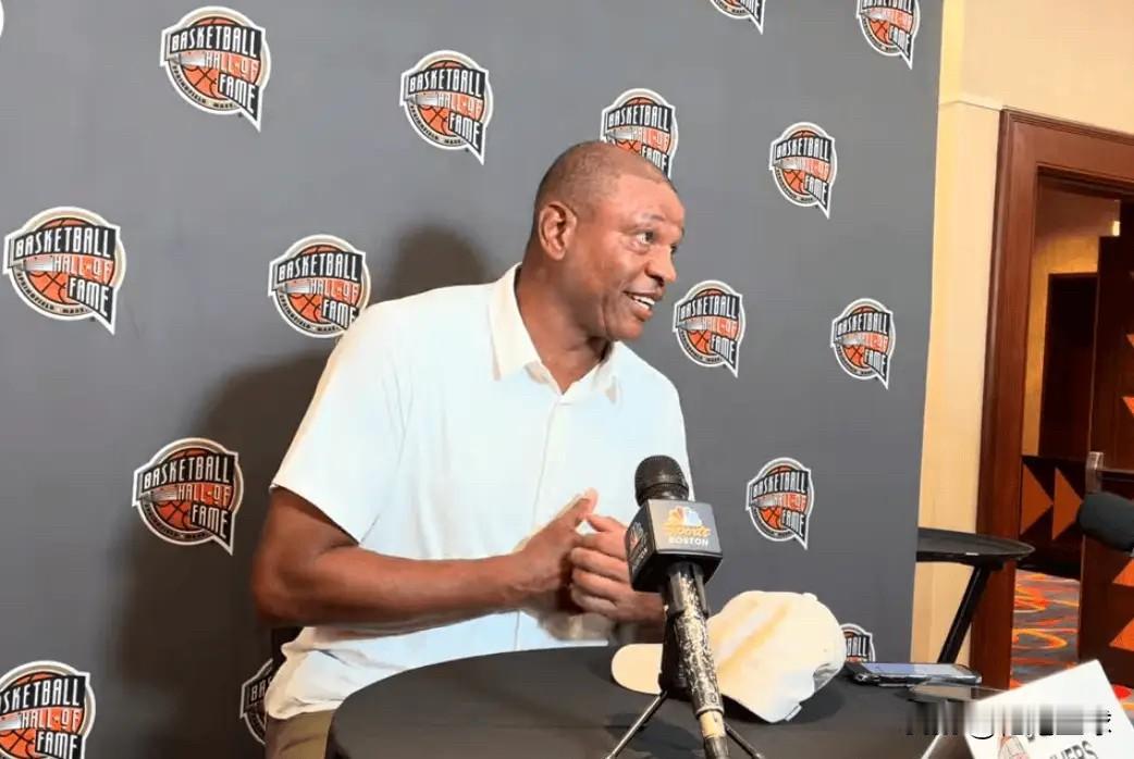 里弗斯大言不惭啊前NBA教练里弗斯在名人堂期间谈到了和凯尔特尔人的联系，他说