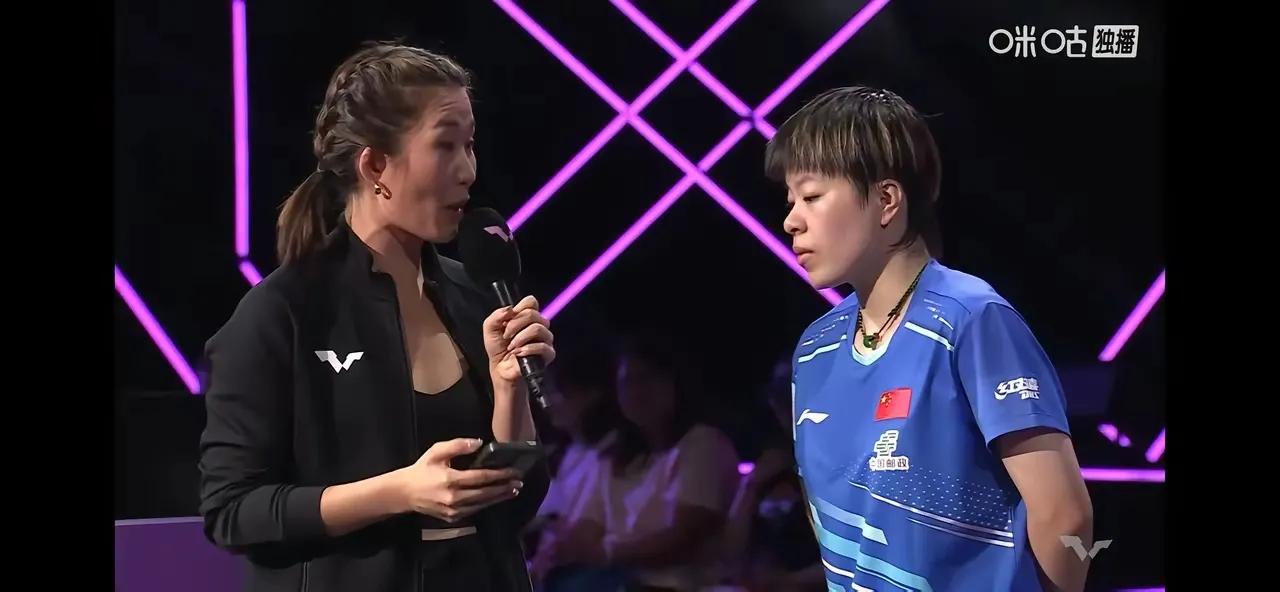 大迪接受记者采访如是说！大迪战胜陈熠晋级四强后，接受记者采访这样说：一是前几