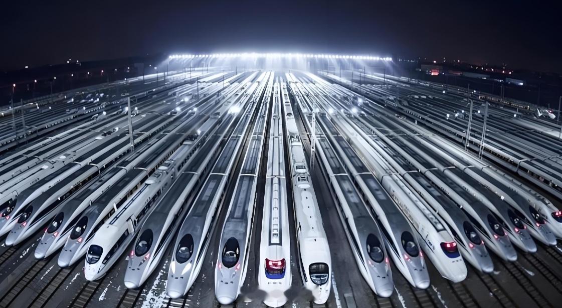 印度高铁里程：50.3公里。英国高铁里程：395公里。美国高铁里程：735公里。