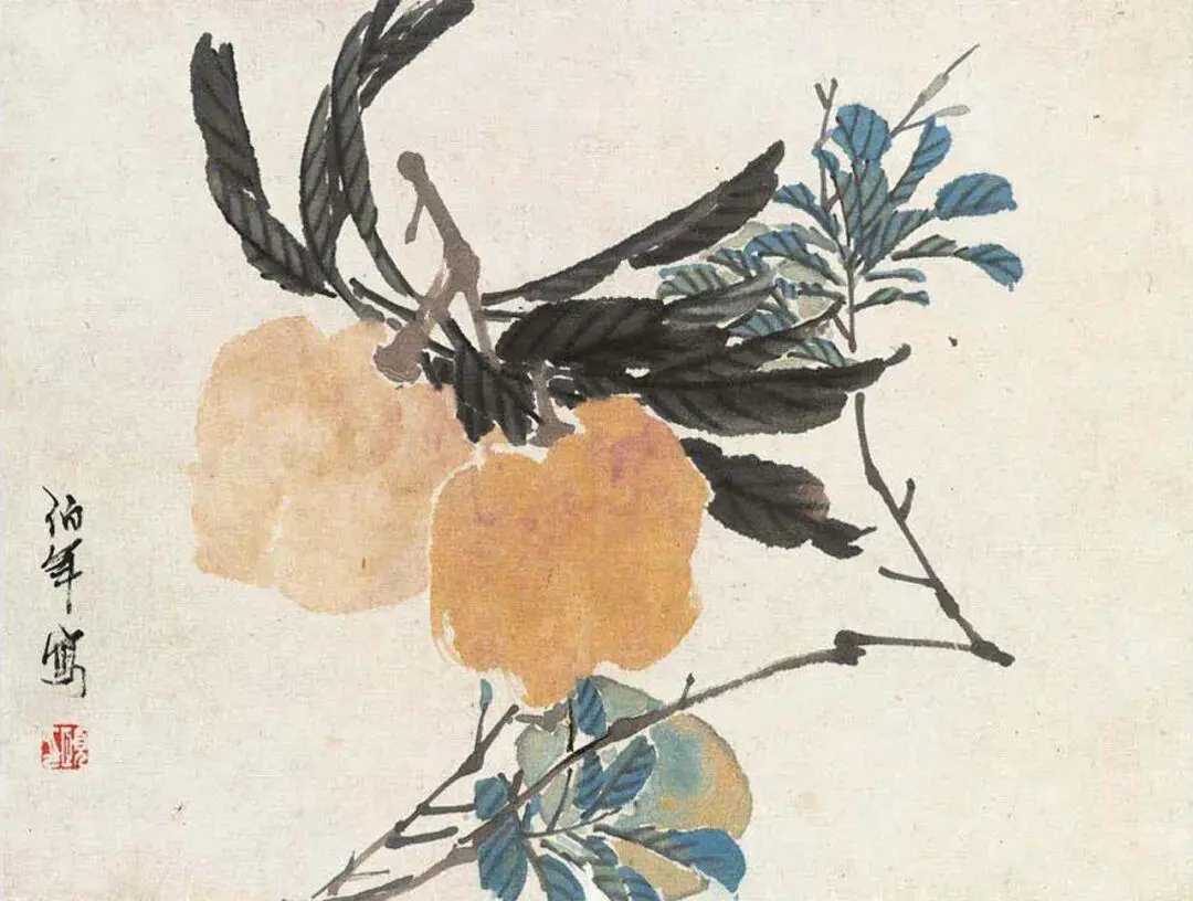 任伯年《花卉册》，纸本八开。为任伯年作品中较少见的纸本花卉册，且用纸略生，纯以写