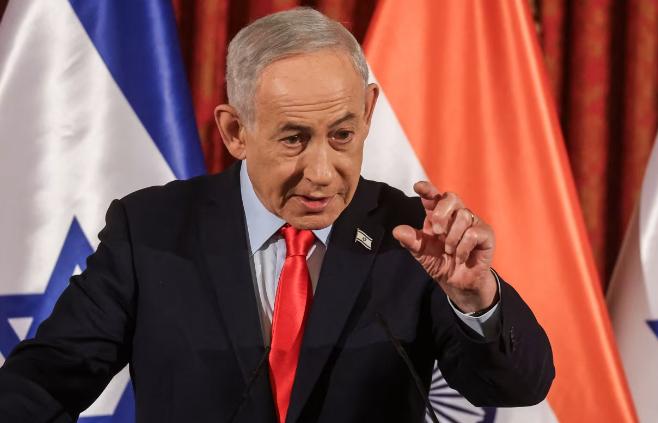 就在刚刚内塔尼亚胡：朝鲜有核武器，但他们不会喊“美国去死”，伊朗相当于50个