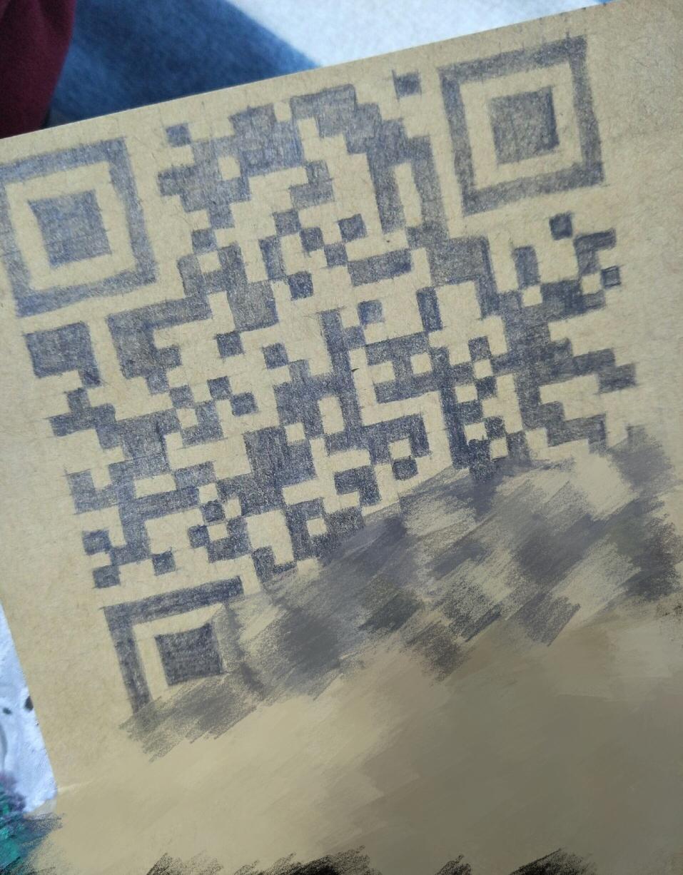 幼儿园让孩子回家画自家车标, 小朋友家长画了一个二维码