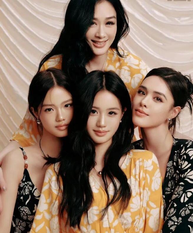 钟丽缇，估计想不到，为了3个女儿活成了自己的铠甲。原本经历过两次婚姻失败的性