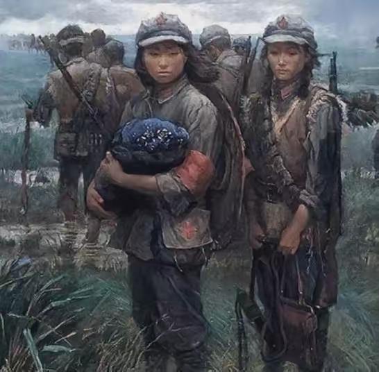 一九三五年，红二方面军在过草地途中，一名红军生下一个小孩，消息很快传遍草地。当晚