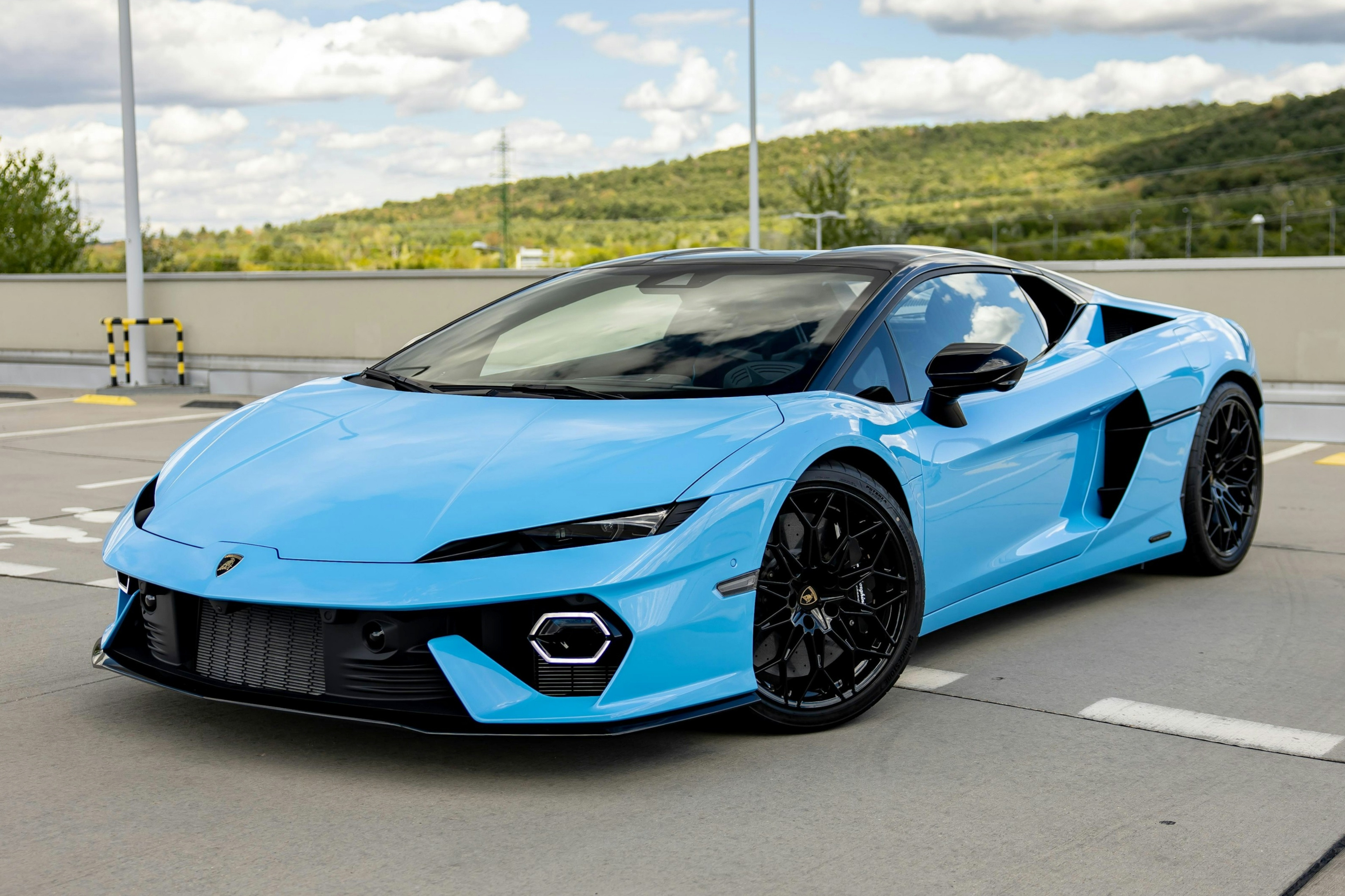 2026LamborghiniTemerario丨#汽车视觉#BluCepheus仙王座蓝#兰博基尼