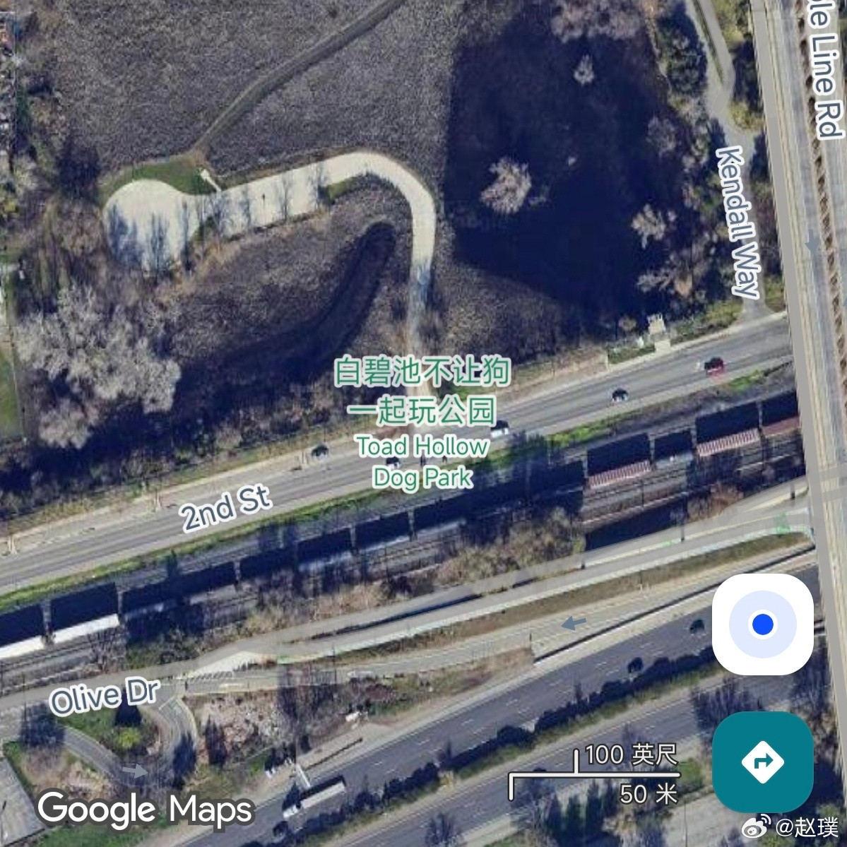 [？？？]谷歌地图里这公园名字是认真的吗？​​​