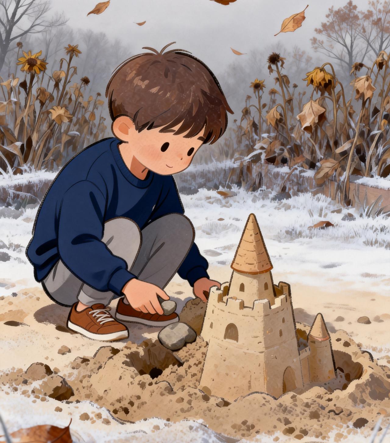 六年级学生孩子还带着一股难掩的玩性。午后的阳光洒在操场上，学校正进行体质测试