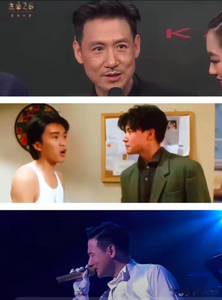 2014年向太领着一帮人围攻周星驰。圈里没人敢吱声。张学友自个儿在家录了段视频。特平静地说，我跟周星