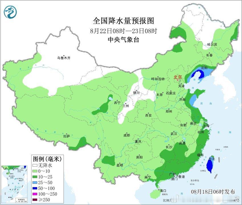 【强降雨】昨天到今晨，我国的降水主要有三块：一个是高空冷涡+低空低涡导致辽宁东部