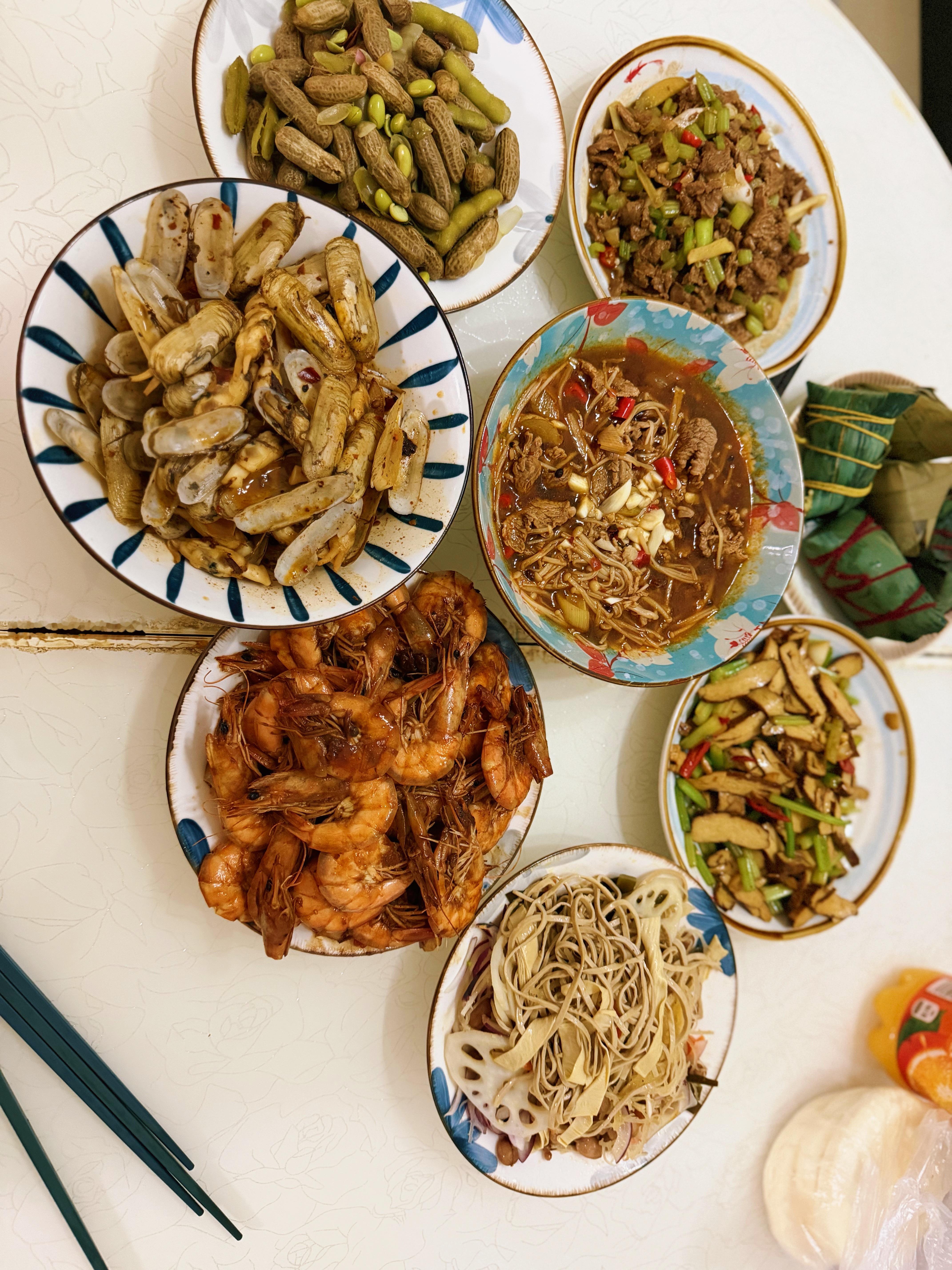 端午节的晚饭，我来掌勺。