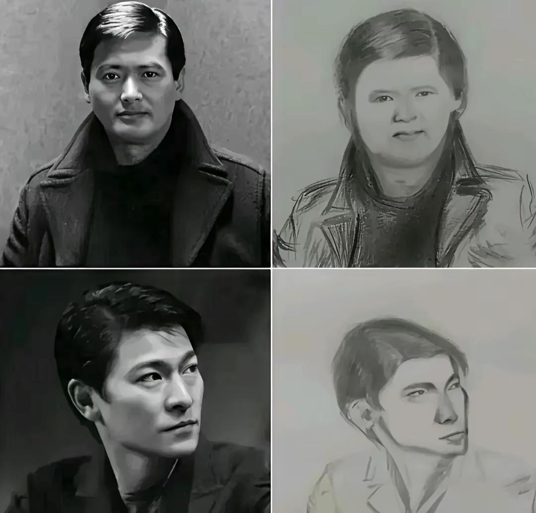 灵魂画手，那是哥俩落魄的样貌[汗]