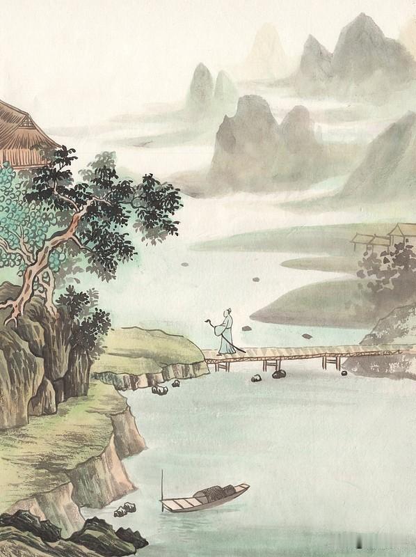 上联:半江晓雾轻舟过;下联:一岭暮岚鸿雁翔。友友请邀对上联友友请邀出上联