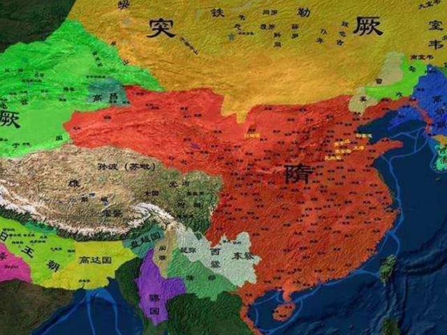 隋朝五帝：1.文帝杨坚：40岁开国，在位24年驾崩；2.炀帝杨广：36岁