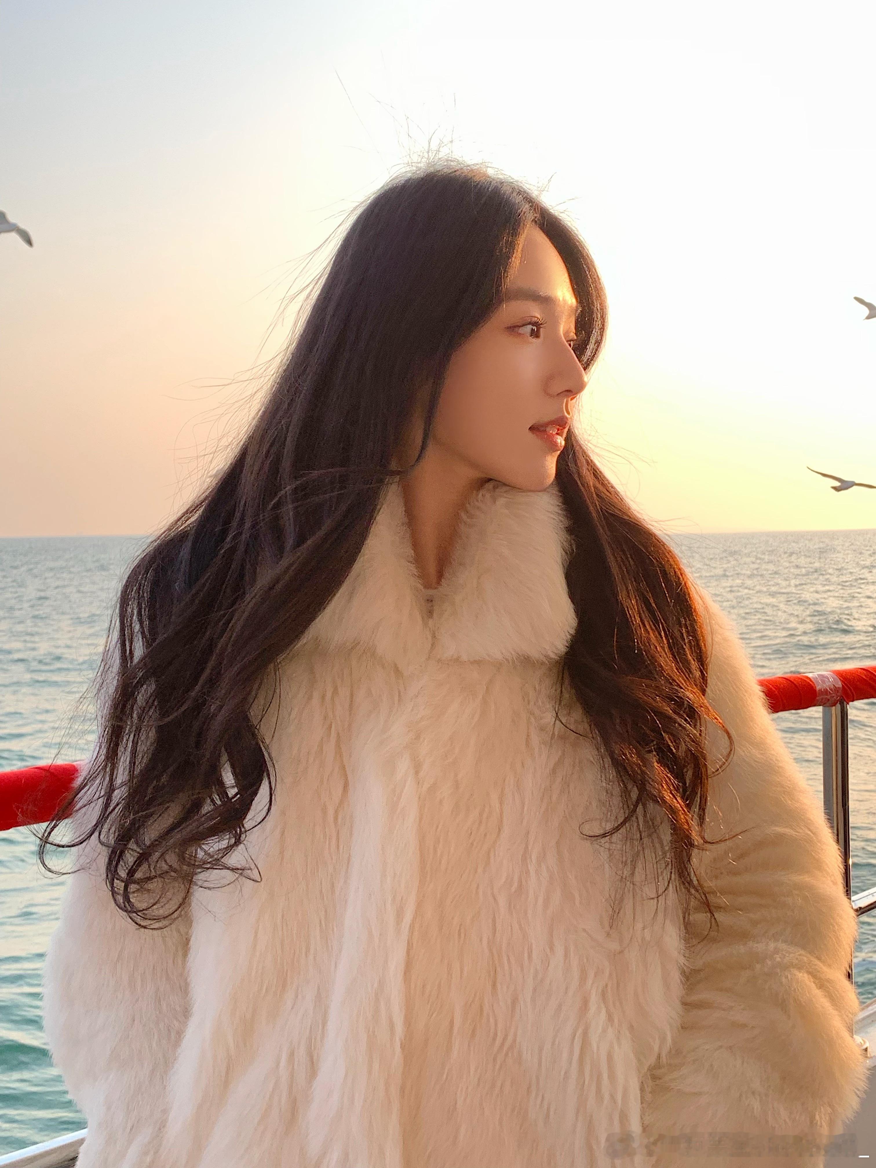 第一次正儿八经在冬天来看海青岛你美！