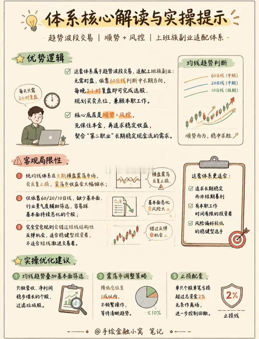 炒股先立交易规矩，少走五年弯路​​涨跌买卖、仓位风控、量价判断，这套完整交易体系