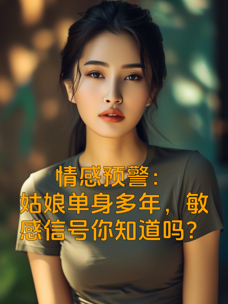 情感预警：姑娘单身多年，敏感信号你知道吗？